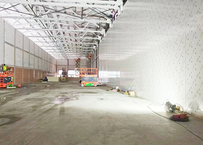 杭州遠大48000m3生物醫藥冷庫建造工程